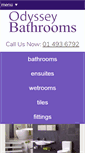 Mobile Screenshot of odysseybathrooms.ie